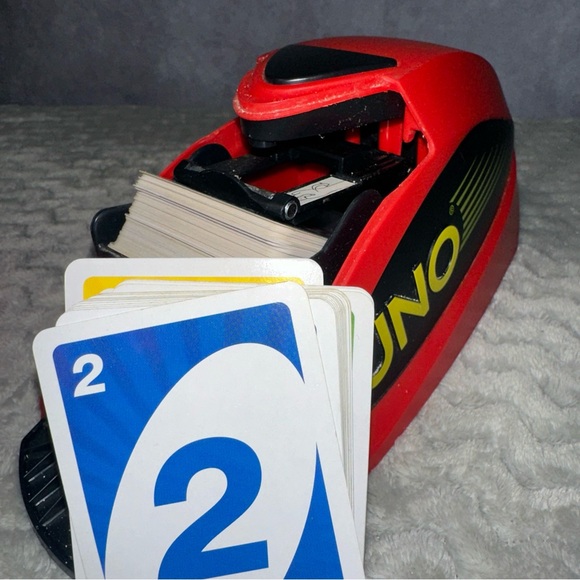 Mattel T8219 UNO Attack Card Game 2010 Clean Tested Works With Batteries - Picture 8 of 8